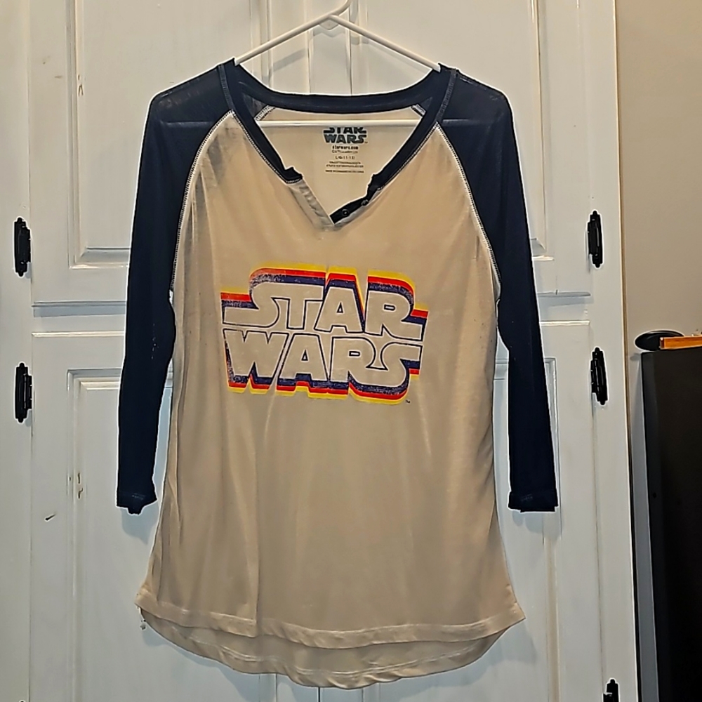 Star Wars women's shirt Large 11-13